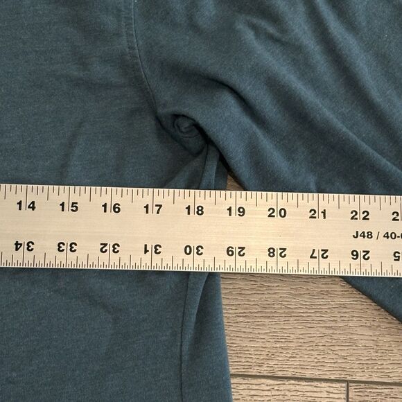 Linksoul Golf Sweater Mens Medium Blue Organic Cotton Pullover Preppy Athletic - Picture 7 of 9